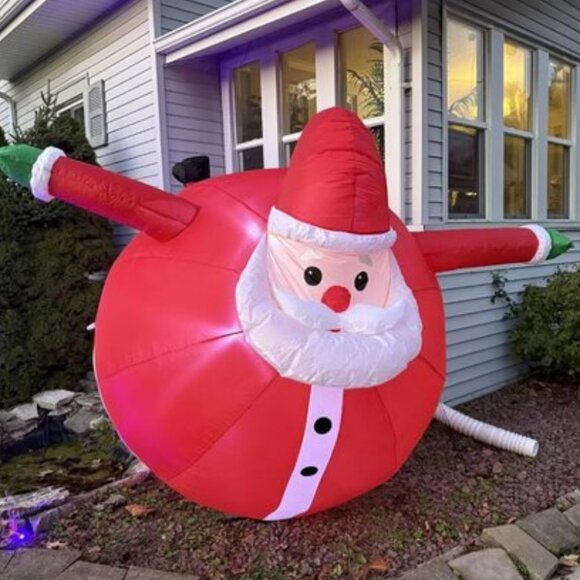 🆕9FT Christmas Inflatables Santa Claus Decoration for Indoor Outdoor Decor - Picture 2 of 10